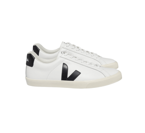 Tênis Veja Esplar Logo Leather Extra White Black 