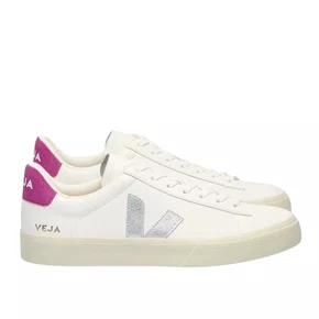 Tênis Veja Feminino Campo Leather White Silver Utraviolet