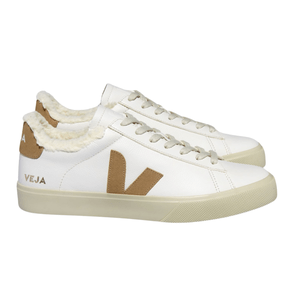 Tênis Veja Feminino Campo White Desert Couro