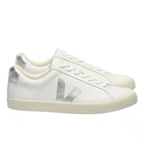 Tênis Veja Feminino Esplar Extra White Silver