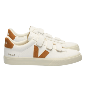 Tênis Veja Feminino Recife White Umber Couro