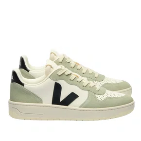 Tênis Veja Feminino V-10 Black Clay Couro