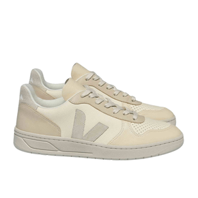 Tênis Veja Feminino V-10 Multico Cashew Pierre Couro