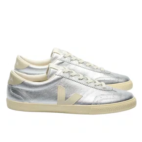 Tênis Veja Feminino Volley Leather Silver Pierre 