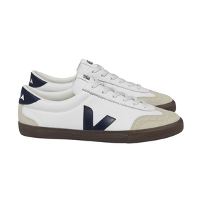 Tênis Veja Feminino Volley White Nautico Bark Couro 