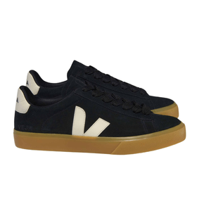 Tênis Veja Masculino Campo Black Pierre Couro Camurça