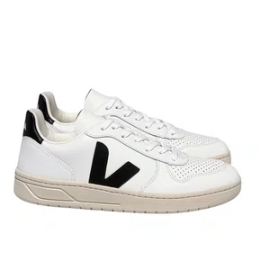 Tênis Veja Masculino V-10 White Black