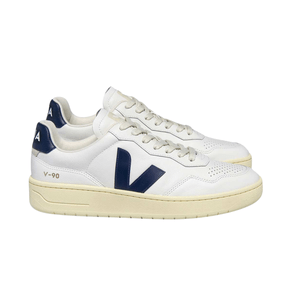 Tênis Veja Masculino V-90 White Nautico Couro