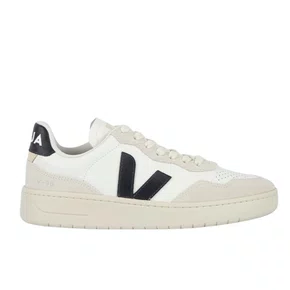 Tênis Veja V-90 Masculino White Black Couro