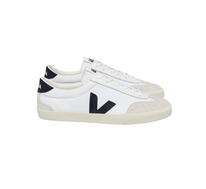 Tênis Veja Volley Canvas White Black 