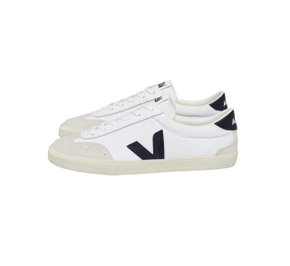 Tênis Veja Volley Canvas White Black 