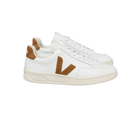 Tênis Veja V-12 White Camel Couro