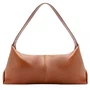 Bolsa AnaCapri Feminina Tiracolo Hobo Caramelo- Grande