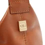 Bolsa AnaCapri Feminina Tiracolo Hobo Caramelo- Grande