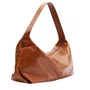 Bolsa AnaCapri Feminina Tiracolo Hobo Caramelo- Grande