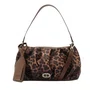 Bolsa AnaCapri Tiracolo Bag Charm Animal Print - Média