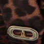 Bolsa AnaCapri Tiracolo Bag Charm Animal Print - Média