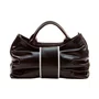 Bolsa Cecconello Feminina Preta Couro Média
