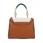 Bolsa Joge Bischoff Feminina Satchel Marrom Caramelo Couro