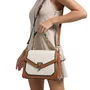 Bolsa Joge Bischoff Feminina Satchel Marrom Caramelo Couro