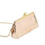 Bolsa Jorge Bischoff Clutch Feminina Ouro Couro - Pequena
