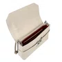 Bolsa Jorge Bischoff Feminina Clutch Off White Couro