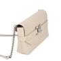 Bolsa Jorge Bischoff Feminina Clutch Off White Couro