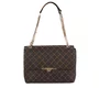 Bolsa Jorge Bischoff Feminina De Ombro Marrom Monograma JB - Grande 