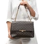 Bolsa Jorge Bischoff Feminina De Ombro Marrom Monograma JB - Grande 