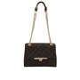 Bolsa Jorge Bischoff Feminina De Ombro Marrom Monograma Jb