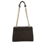 Bolsa Jorge Bischoff Feminina De Ombro Marrom Monograma Jb
