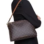 Bolsa Jorge Bischoff Feminina De Ombro Marrom Monograma JB
