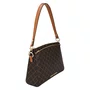Bolsa Jorge Bischoff Feminina De Ombro Marrom Monograma JB