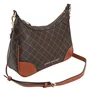 Bolsa Jorge Bischoff Feminina Monograma Hobo - Média