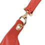 Bolsa Jorge Bischoff Feminina Ombro Laranja Lírio Couro