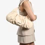 Bolsa Jorge Bischoff Feminina Ombro Off White Couro