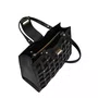 Bolsa Jorge Bischoff Feminina Tote Preto Couro - Grande