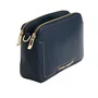 Bolsa Jorge Bischoff Feminina Tranversal Azul Marinho Couro