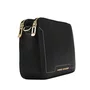 Bolsa Jorge Bischoff Feminina Tranversal Preto Couro