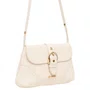 Bolsa Lança Perfume Feminina Bolsa Shoulder Fivela Off White