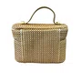 Bolsa Lança Perfume Feminina Dourada - Pequena 