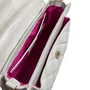 Bolsa Lança Perfume Feminina Matalessê Off White Couro - Média
