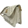 Bolsa Lança Perfume Feminina Matalessê Off White Couro - Média