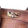 Bolsa Lança Perfume Feminina Shopping Marrom - Grande
