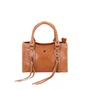 Bolsa Luiza Barcelos Feminina Caramelo Couro - Pequena 