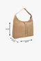 Bolsa Luiza Barcelos Feminina Hobo Fendi Couro Camurça 