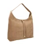 Bolsa Luiza Barcelos Feminina Hobo Fendi Couro Camurça 