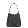 Bolsa Luiza Barcelos Feminina Preta Couro - Média