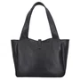 Bolsa Luiza Barcelos Feminina Preta Couro - Média