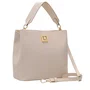 Bolsa Luz da Lua Feminina Panna Couro